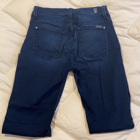 7 for all mankind b(air) denim jeans 👖 size 27 - Picture 2 of 4